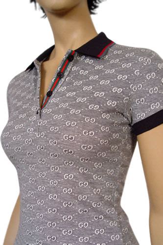 gucci women's polo shirt|Gucci shirt women's price.